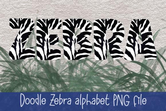Download Zebra Alphabet a-Z and Number PNG Files - Alphabet Collection