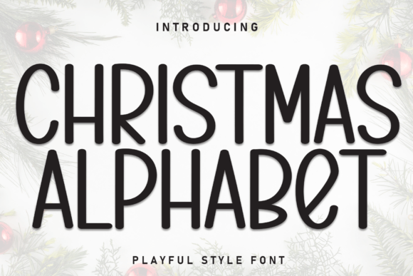 Download Christmas Alphabet Font - Alphabet Collection