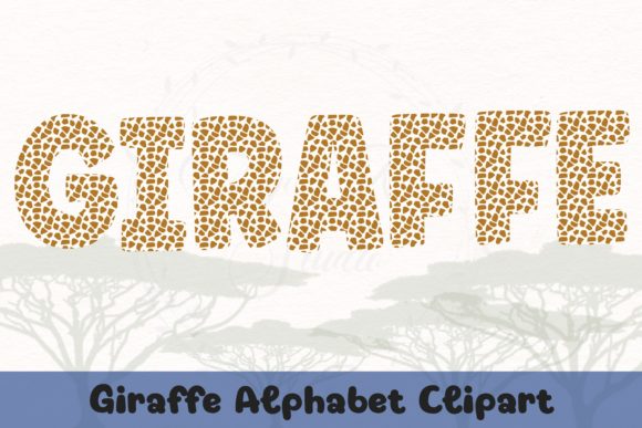 Download Giraffe Alphabet Number Symbol PNG Files - Alphabet Collection